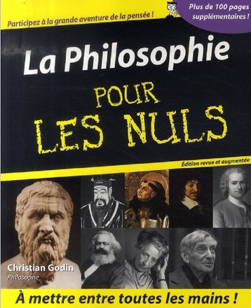 LA PHILOSOPHIE POUR LES NULS, NLLE EDITION AUGMENTEE