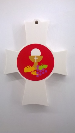 "CROIX EN BOIS ""COMMUNION"""