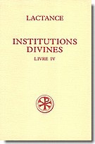 INSTITUTIONS DIVINES LIVRE IV DPTS