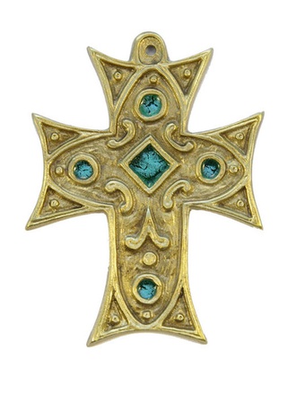 CROIX BRONZE RECTANGLE 11X9CM BCP EMAIL NDSP