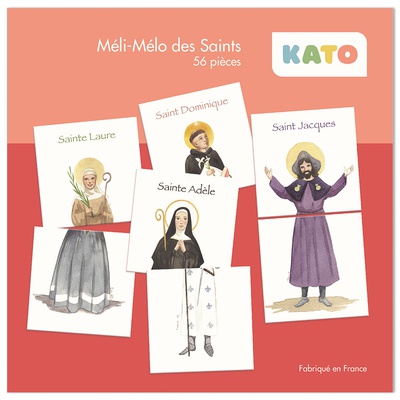 JEU KATO MELI-MELO DES SAINTS - JEU DE 56 PIECES