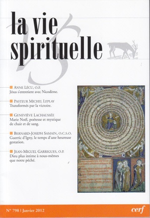 LA VIE SPIRITUELLE N 798