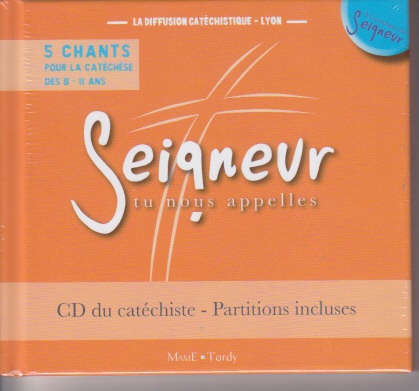 8-11 ANS - CD DU CATECHISTE ORANGE + PARTITIONS - MODULES 1 A 4 - AUDIO