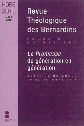 LA PROMESSE DE GENERATION EN GENERATION