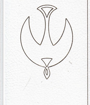BIBLE COLOMBE MARIAGE BLANCHE TRANCHE OR