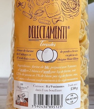 TORSADES DELECTAMENTI 250G - ABBAYE D'OELENBERG