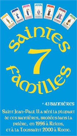 JEU DE CARTES 7 SAINTES FAMILLES