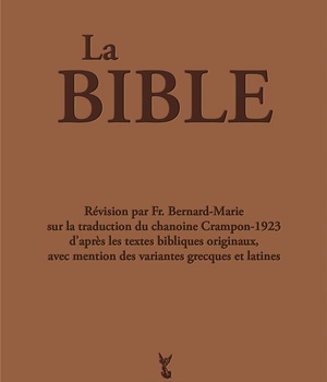 LA BIBLE (INTEGRALE) - CRAMPON 1923 - 2023