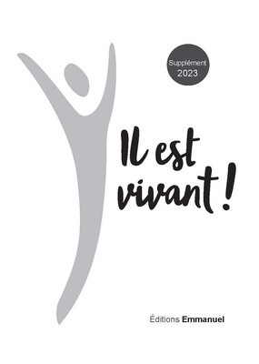 SUPPLEMENT 2023 CARNET DE CHANTS IL EST VIVANT ! FORMAT MOYEN
