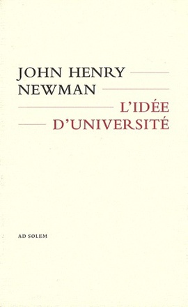 L'IDEE D'UNIVERSITE