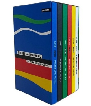 COFFRET 6 COULEURS MICHEL PASTOUREAU : BLEU, NOIR, VERT, ROUGE, BLANC ET JAUNE