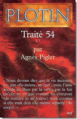 PLOTIN - TRAITE 54 I,7