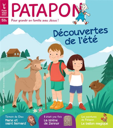 PATAPON JUILLET-AOUT 2021 N 486 - DECOUVERTES DE L'ETE
