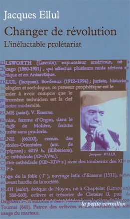 CHANGER DE REVOLUTION - L'INELUCTABLE PROLETARIAT