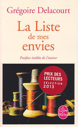 LA LISTE DE MES ENVIES