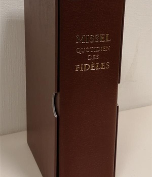 MISSEL QUOTIDIEN DES FIDELES - MARRON (3E EDITION)