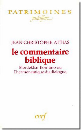 LE COMMENTAIRE BIBLIQUE