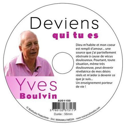 CD DEVIENS QUI TU ES - YVES BOULVIN - MMMEDIAS