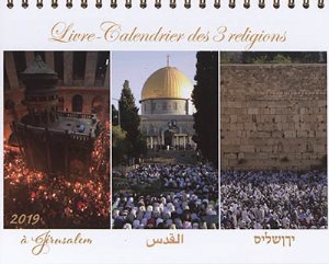 LIVRE-CALENDRIER DES 3 RELIGIONS 2019 DPTS