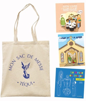 MON SAC DE MESSE - PACK DE 3 LIVRES - EDITION ILLUSTREE