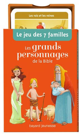 LE JEU DE 7 FAMILLES DES GRANDS PERSONNAGES DE LA BIBLE
