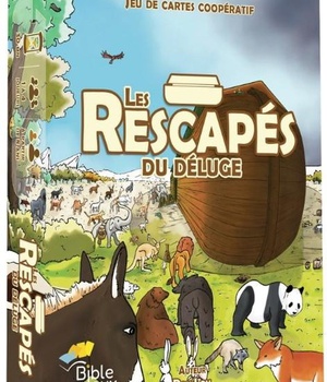 LES RESCAPES DU DELUGE - JEU DE CARTES COOPERATIF