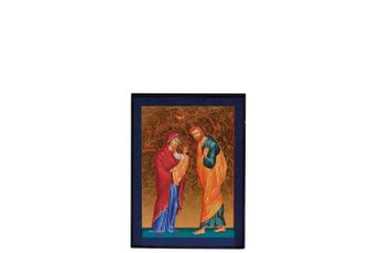 LA SAINTE FAMILLE - MINI ICONE AUTOCOLLANTE 8X7 CM - 853.13