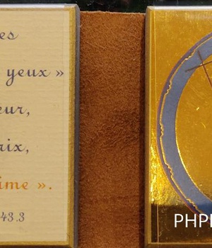 L'ANGE GARDIEN - DIPTYQUE 8X15 CM - 195.F3
