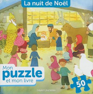LA NUIT DE NOEL, MON PUZZLE ET MON LIVRE