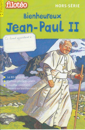 BIENHEUREUX JEAN PAUL II CARNET HS PRIONS JUNIOR