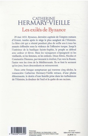 LES EXILES DE BYZANCE