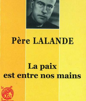 LA PAIX ENTRE NOS MAINS