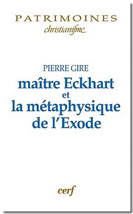 MAITRE ECKHART ET LA METAPHYSIQUE DE L'EXODE