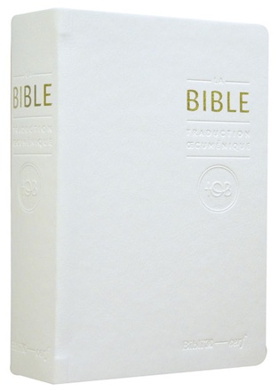 BIBLE TOB NOTES ESSENTIELLES MARIAGE, BLANCHE SOUS ETUI, TRANCHE OR