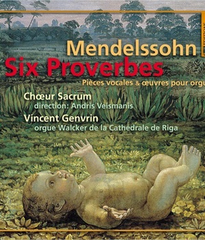 SIX PROVERBES - CD - PIECES VOCALES & OEUVRES POUR ORGUE - AUDIO