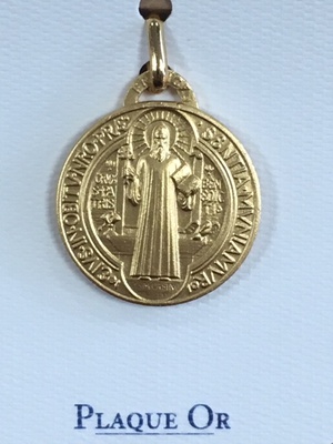 MEDAILLE SAINT BENOIT PO 18 MM