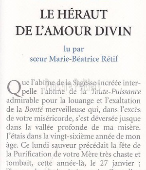 GERTRUDE D'HELFTA : LE HERAUT DE L'AMOUR DIVIN