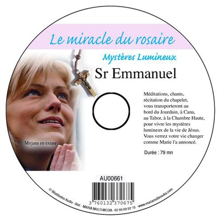 CD MYSTERES LUMINEUX - SR EMMANUEL MAILLARD - MMMEDIAS