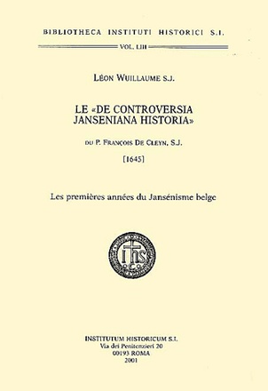 LE DE CONTROVERSIA JANSENIANA HISTORIA