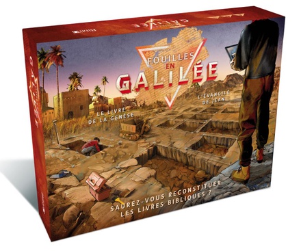 FOUILLES EN GALILEE - JEUX DE SOCIETE