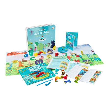 LE COFFRET DES ALPHAS - LA METHODE DE LECTURE LES ALPHAS GS-CP