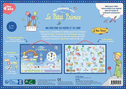 MA JOURNEE AVEC LE PETIT PRINCE - MA ROUTINE DU MATIN ET DU SOIR