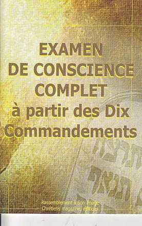 EXAMEN DE CONSCIENCE A PARTIR DES 10 COMMANDEMENTS - L51