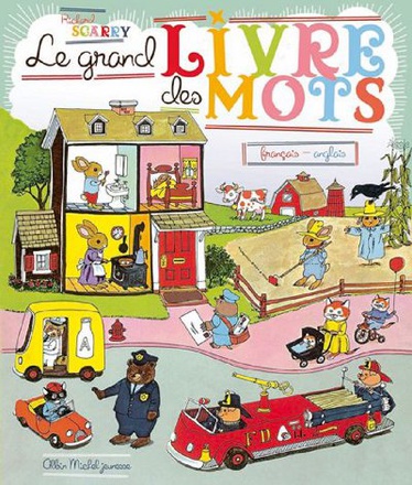 LE GRAND LIVRE DES MOTS - FRANCAIS / ANGLAIS