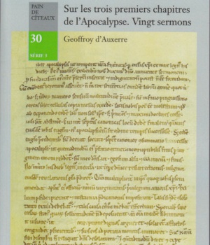 SUR LES TROIS PREMIERS CHAPITRES DE L'APOCALYPSE -VINGT SERMONS