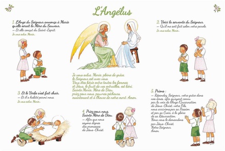CARTE A5 L'ANGELUS - EDITION ILLUSTREE