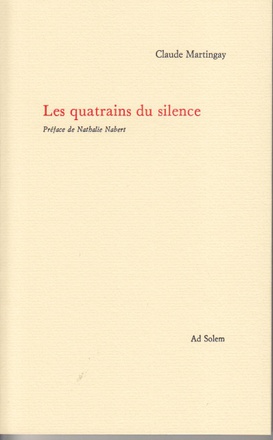 LES QUATRAINS DU SILENCE