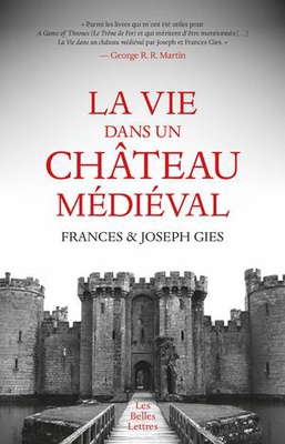 LA VIE DANS UN CHATEAU MEDIEVAL - ILLUSTRATIONS, NOIR ET BLANC