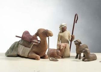 STATUE CHAMELIER 4 PIECES (CRECHE) NDSP