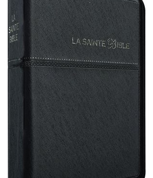 BIBLE SEGOND - NOIRE, ONGLETS, ZIP